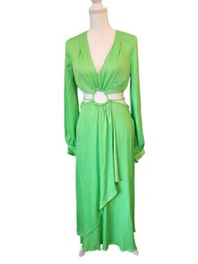 sand renata floral long sleeve midi dress Farm Rio Sand Renata Floral Maxi Dress - Renata Floral Sand